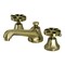 Kingston Brass KS4463RX Widespread Bathroom Faucet with Brass Pop-Up, Antique Brass KS4463RX - alternate 1